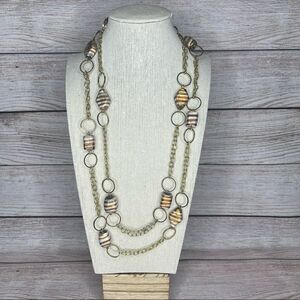 Beaded Twist Necklace